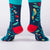 Blooming Socks by Scout Edition for Look Mate London. Men socks Back View.