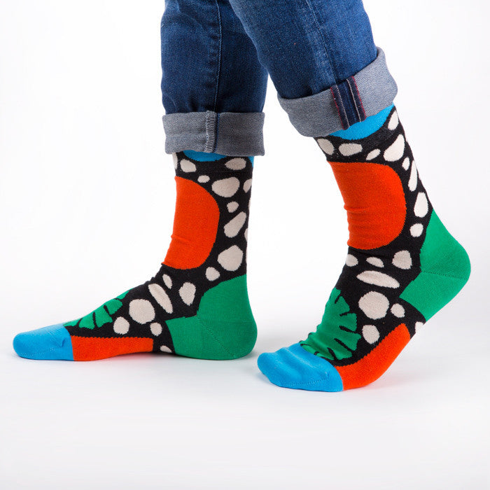 Man wearing cool socks