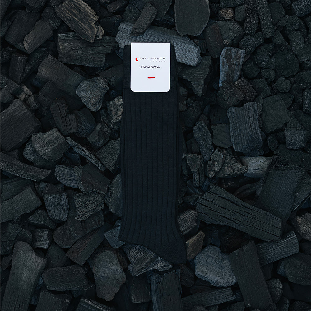 Charcoal Black/ Pearle Cotton