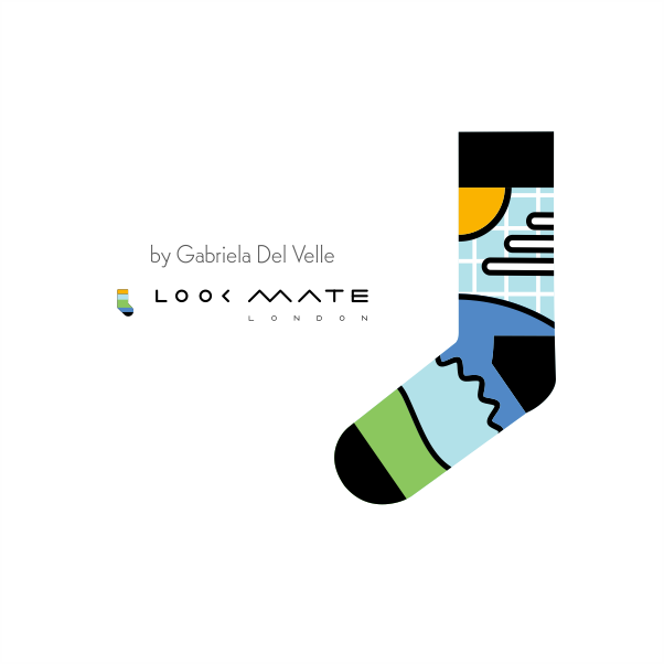 Geometric Socks for Women