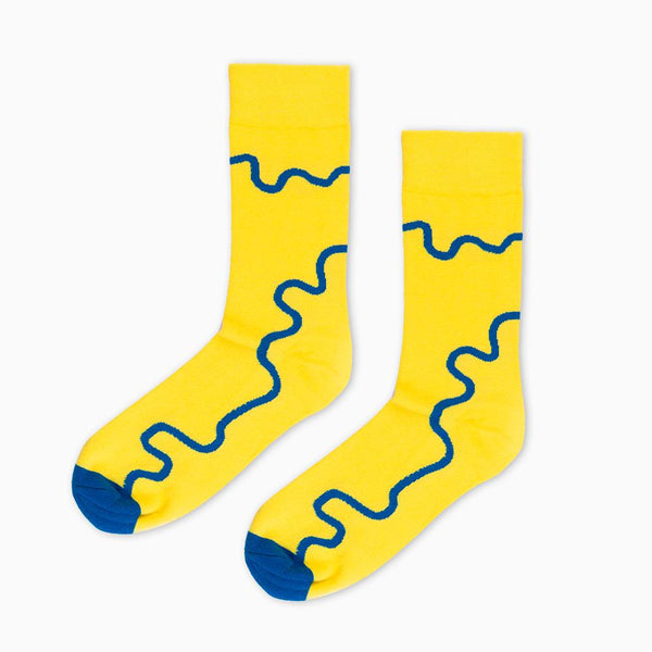 Socks - 6K Edition Yellow By Nick Rawcliffe