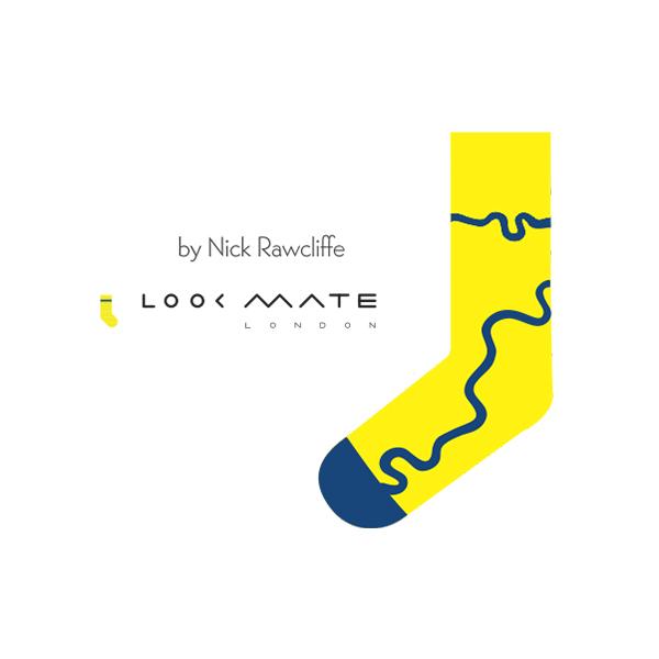 Socks - 6K Edition Yellow By Nick Rawcliffe