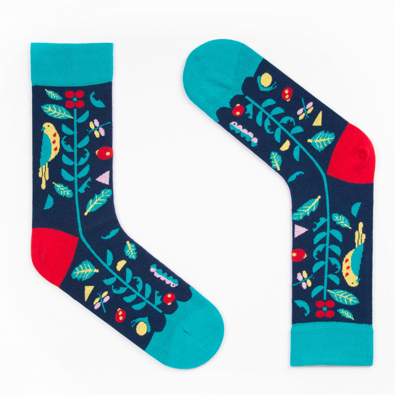 Blooming Socks by Scout Edition for Look Mate London. Men socks Top View.