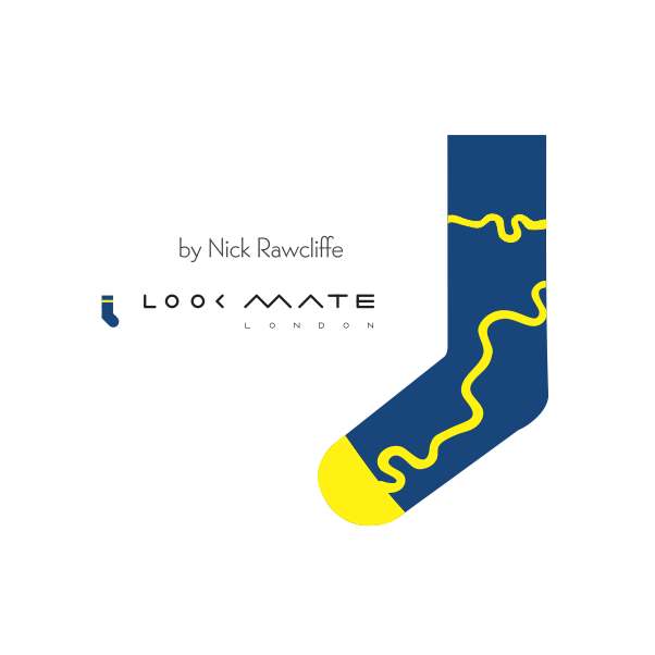 Socks - London City Runners 6K Edition Blue