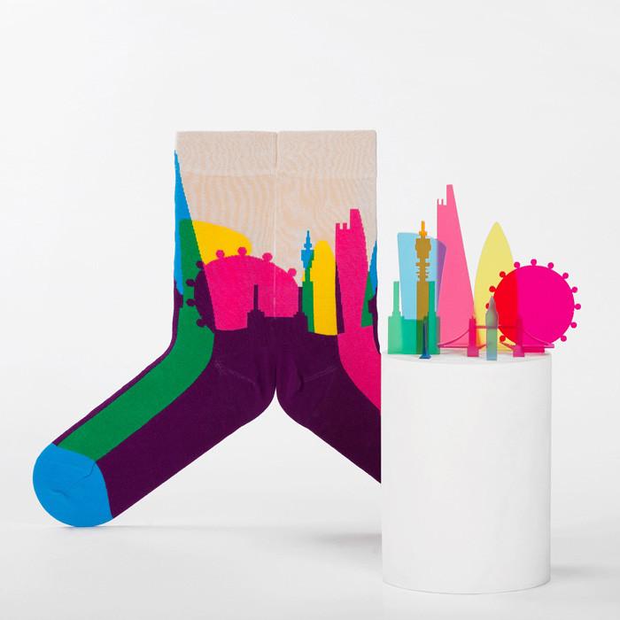 Socks - London Town Sock By Yoni Alter