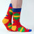 Old Traditions. Trendy way sock. Side View.