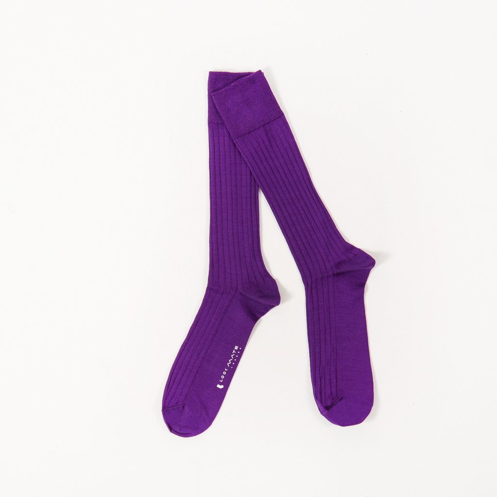 Socks - Purple Rain / Pearle Cotton